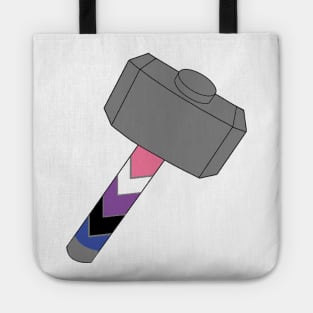 gender fluid thor pride Tote