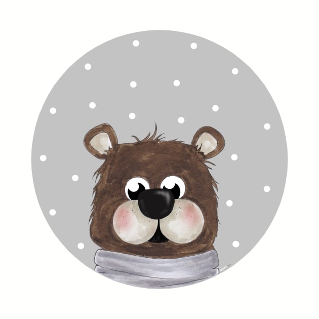 TEDDY the bear by MOKO.illustrations.junior