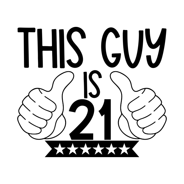 This guy is 21 by Coral Graphics