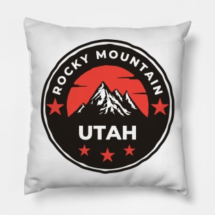 Rocky Mountain Utah - Travel Pillow