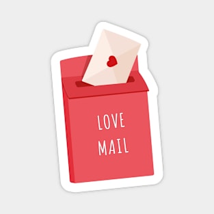 Love mail Magnet