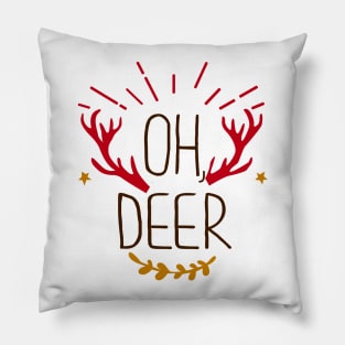 Oh Deer Pillow