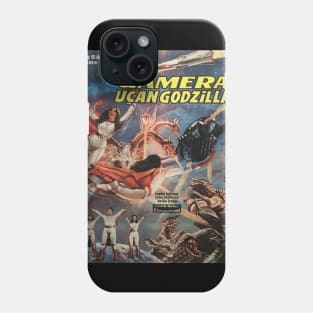 Turkish Gamera vs Godzilla poster Phone Case