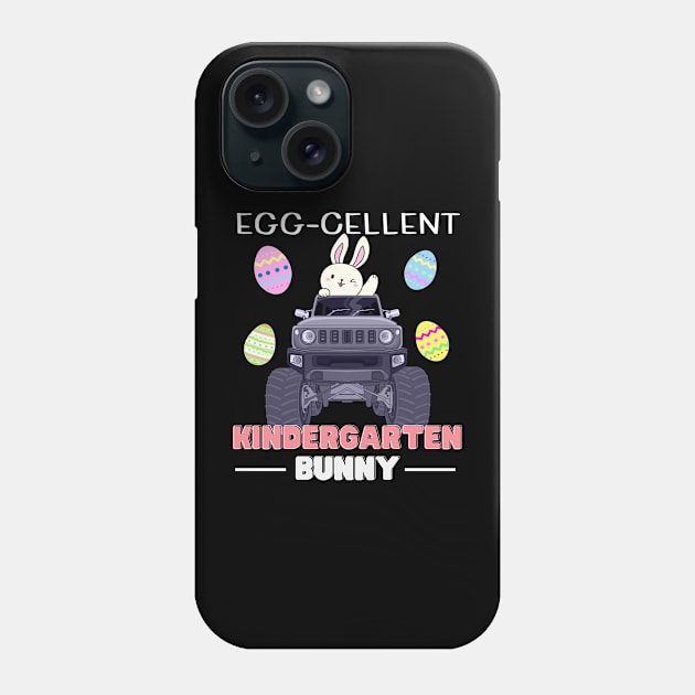 Copy of Egg-cellent Kindergarten Bunny Monster Truck Squad Toddler Phone Case by SKTaohooShop