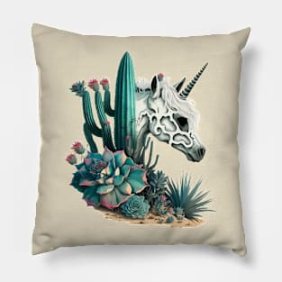 fantasy world of unicorns Pillow