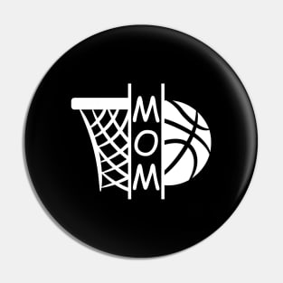 Basketball Mom Designs Pin