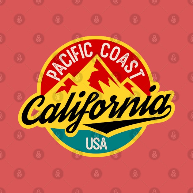 California badge pacific coast by SpaceWiz95