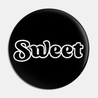 Sweet / Retro 70s Glam Rock Pin