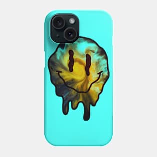 Melting Smile - Blue Galaxy Phone Case