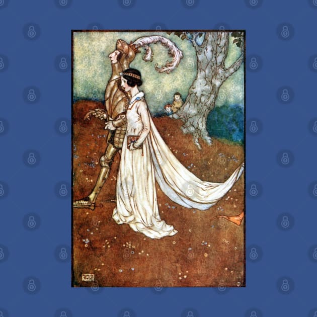 Making of the Opal - Edmund Dulac by forgottenbeauty