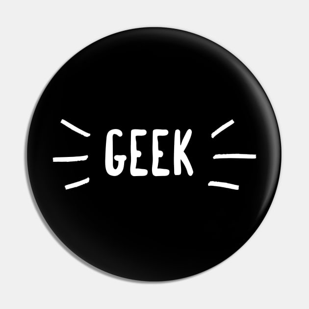 Geek Pin by Ryel Tees