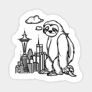 Slothzilla Magnet