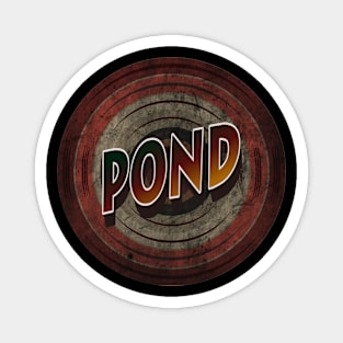 pond vintage dim Magnet