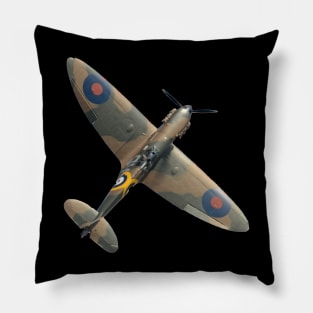 Supermarine Spitfire RAF Fighter Aircraft Plane Airplane British Pillow