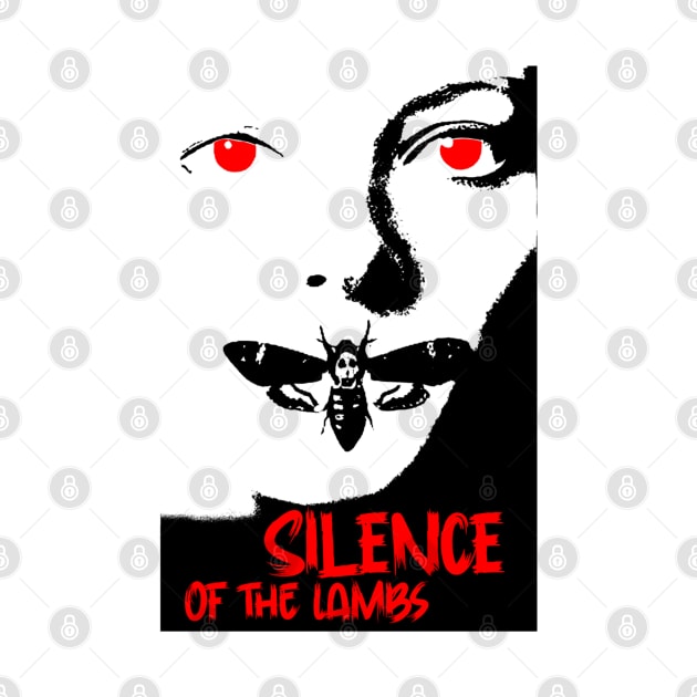 Silence of the lambs t-shirt by Riss art