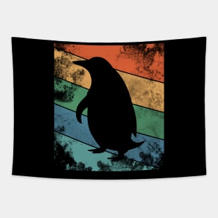 Retro Penguin Tapestry