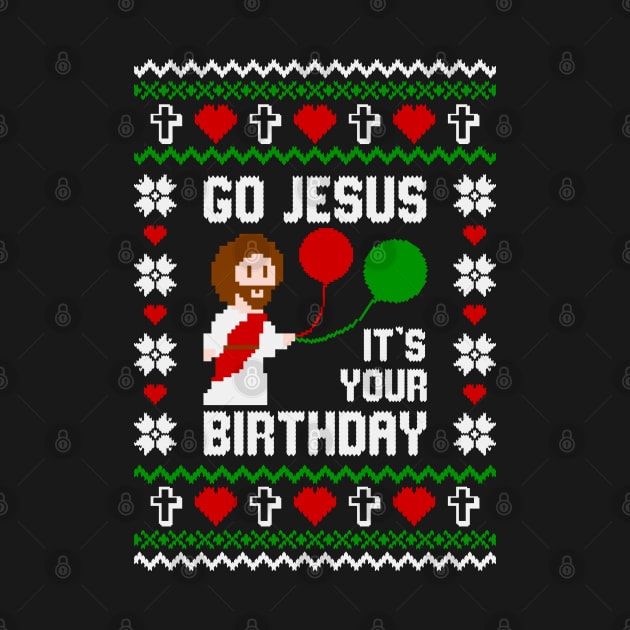 Go Jesus Its Your Birthday ADULT SHORT by Hobbybox