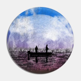 Night Fishing - Winter Hue Pin