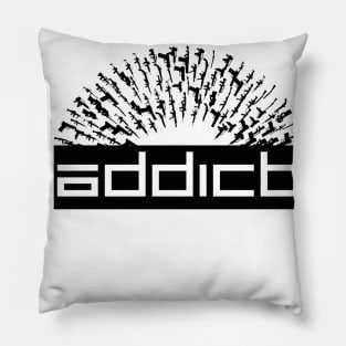 Guns Addict Pillow