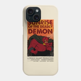 Sunrise Of The Deadly Demon Phone Case