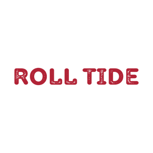 Red Vintage Roll Tide T-Shirt