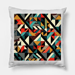 Geometric colors 00 Pillow