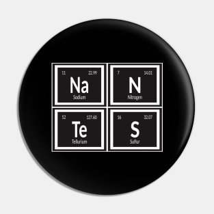 Nantes City | Periodic Table of Elements Pin