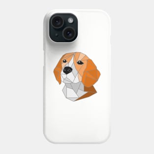 Beagle Stained Glass Phone Case