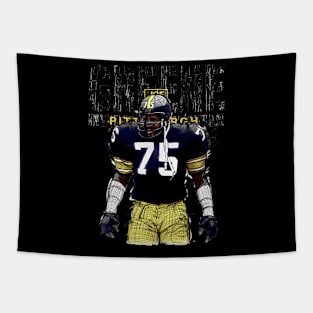 Joe Greene Pittsburgh Sketch Tapestry