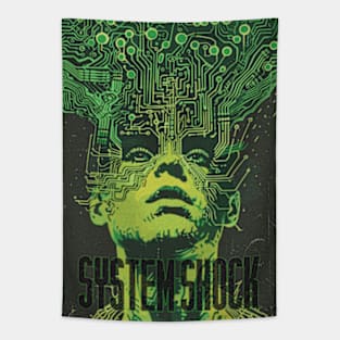 Retro System Shock Tapestry