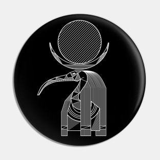 God Thoth Pin