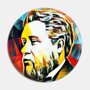 Charles Spurgeon Abstract Portrait | Charles Spurgeon Artwork 2 Pin