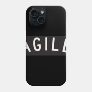 Front and Back Block letters Phone Case