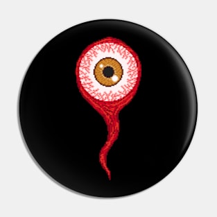 Eyeball Pixel Art Pin