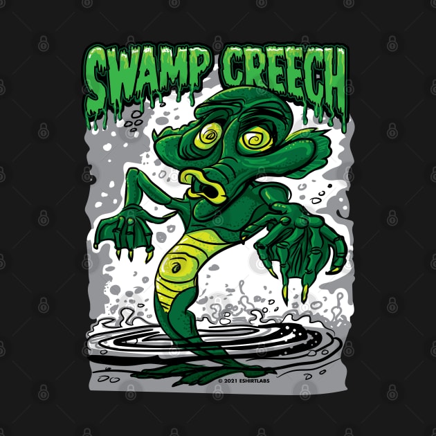 Creature from the Black Lagoon Swamp Creech by eShirtLabs