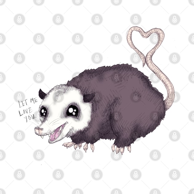 Love Opossum by LVBart