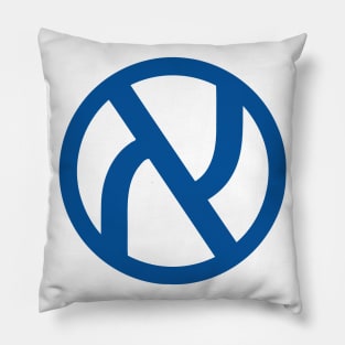 Jewish Anarchist Symbol (Tekhelet) Pillow