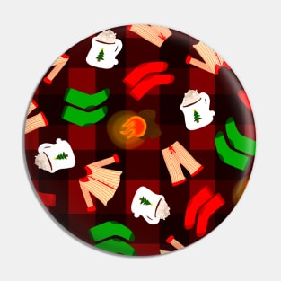 Cozy Christmas Pin