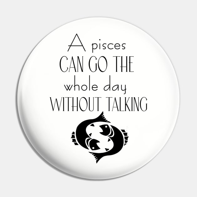 A pisces can go the whole day without talking Pin by cypryanus