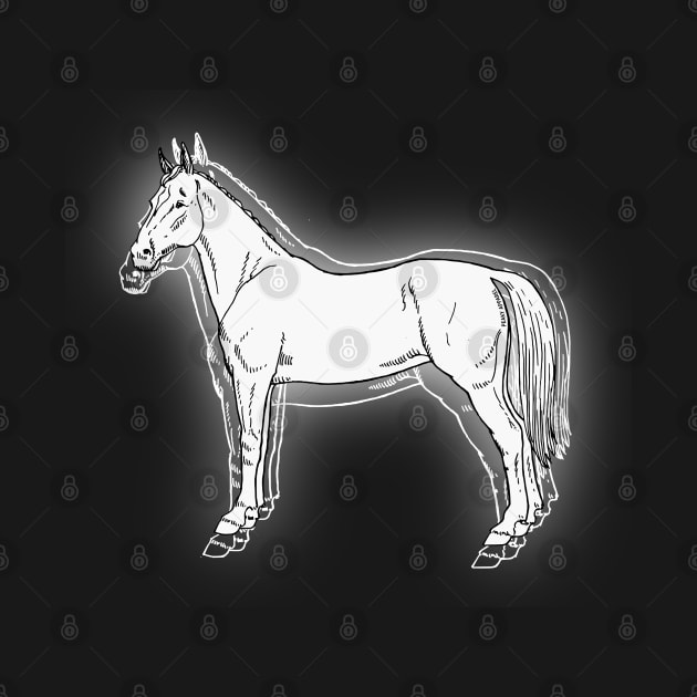 Peaky Apparel | White Horse by Royal Mantle