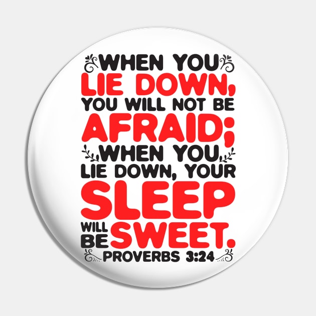 Proverbs 3:24 Your Sleep Will Be Sweet Pin by Plushism