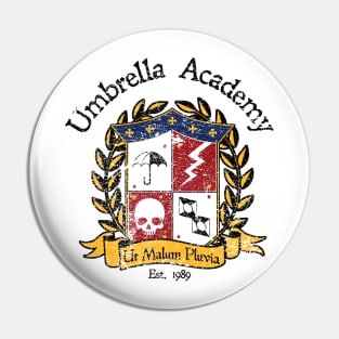 Vintage Umbrella Academy (Distressed) Pin