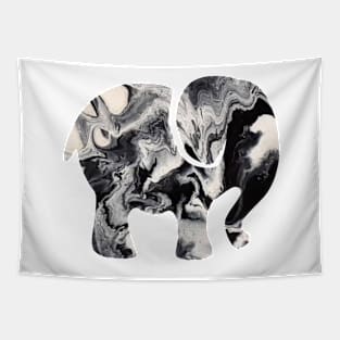 Elephant Abstract Tapestry