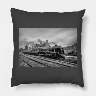 46100 Royal Scot - Black and White Pillow