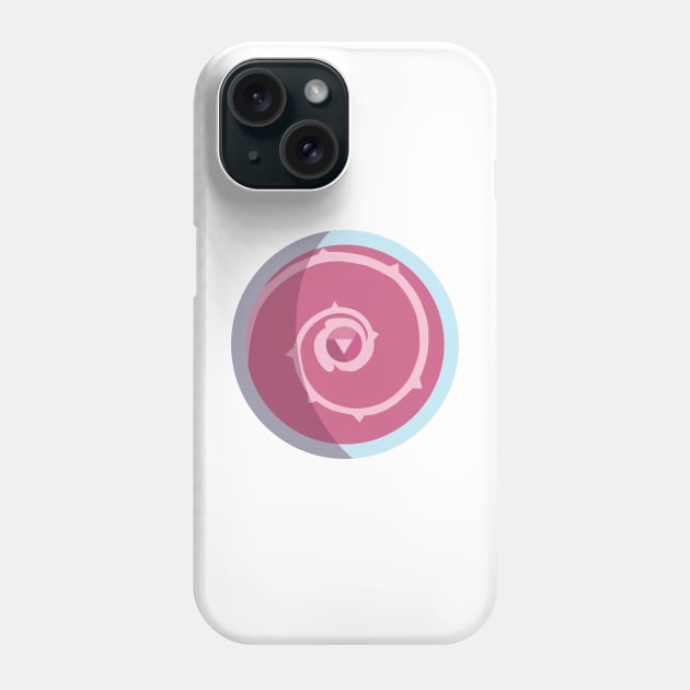 rose's shield Phone Case by Atzon