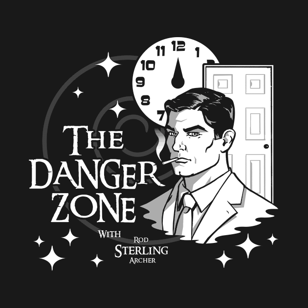 Discover About to Enter the Danger Zone - Archer - T-Shirts