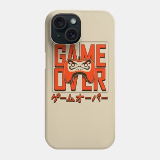 g a m e  o v e r  x  d a r u m a Phone Case