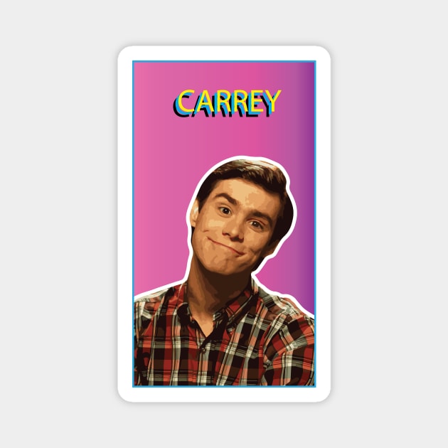 Jim Carrey Magnet by Hupic