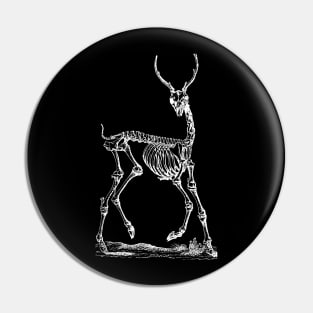 Deer Skeleton Pin