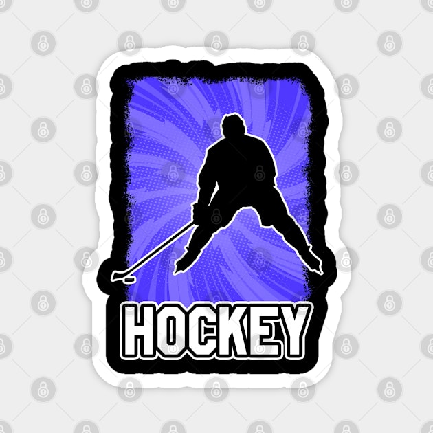 Hockey Magnet by STARSsoft